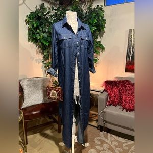 Denim Shirt Dress